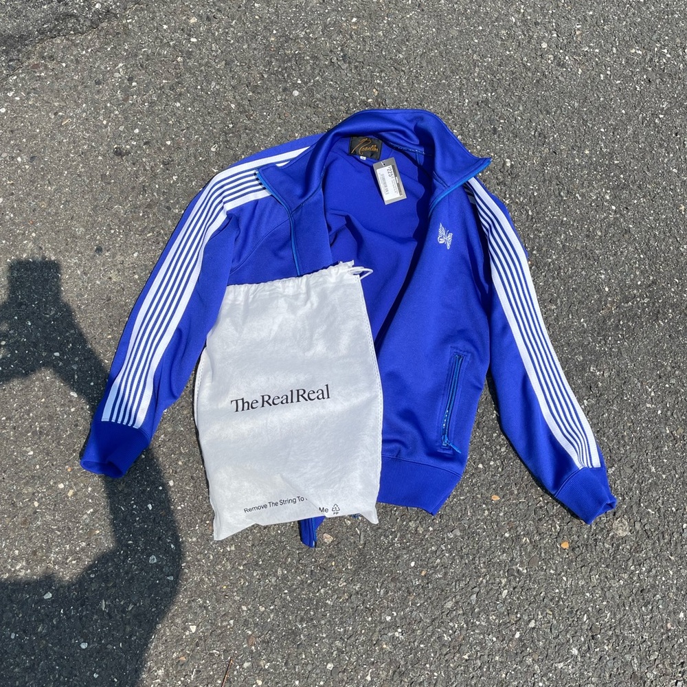blue needles track jacket
